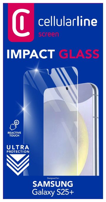 Klare Bildschirmschutzfolie gehärtetes Glas 9H für  Samsung Galaxy S25+ Fallbeständig, Kratzresistent, Schockresistent Impact Glass Capsule 