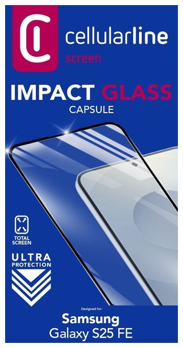 Klare Bildschirmschutzfolie gehärtetes Glas 9H für  Samsung Galaxy S25 FE Tropfsicher, Kratzresistent, Schockresistent Impact Glass Capsule 