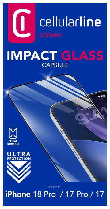 IMPACT GLASS CAPSULE - IPHONE 17 / 17 PRO / 18 PRO 