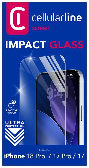 IMPACT GLASS - IPHONE 17 / 17 PRO / 18 PRO 