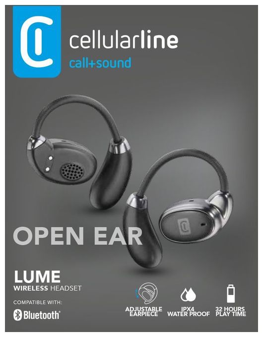 Bluetooth Kopfhörer Kabellos TWS 8 h Laufzeit IPX4  Lume (Schwarz) 