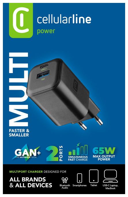 MULTIPOWER 2 GAN ENTRY A+C 65W 