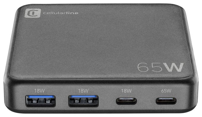Netzladegerät MULTIPOWER DESK 65W mit GaN Technologie 