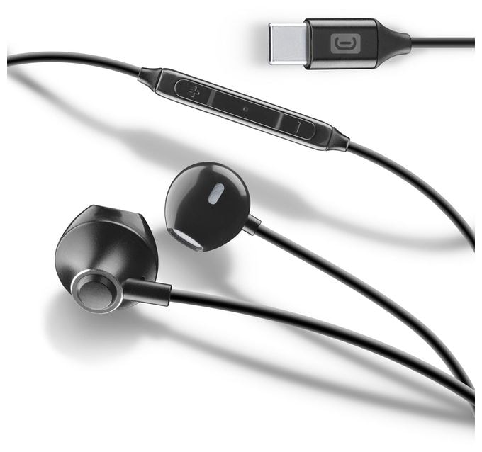 In-Ear Kopfhörer Kabelgebunden USB Typ-C  Orbit (Schwarz) 