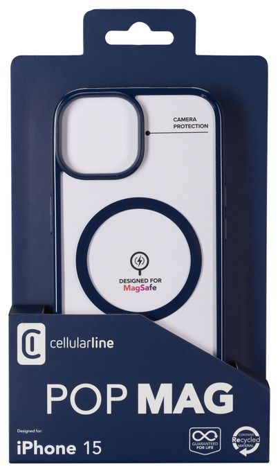 Cover für Apple iPhone 15  Pop Mag (Blau) 