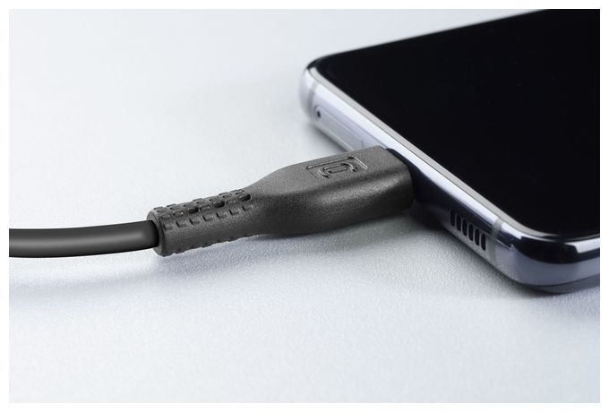 USB A auf Micro-USB B bis 10 W 3 m  Power Cable (Schwarz) 