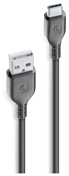 Stecker USB A auf USB C bis 15 W 1,2 m  Power Cable (Schwarz) 