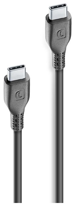 Stecker USB C auf USB C bis 60 W 1,2 m  Power Cable (Schwarz) 
