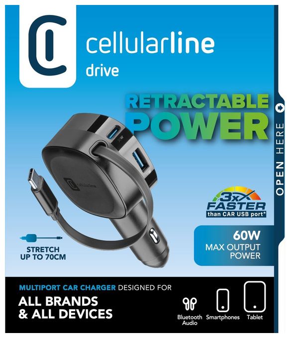 Retractable Car Charger 