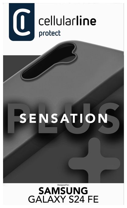 Cover für Samsung Galaxy S24 FE  Sensation (Schwarz) 