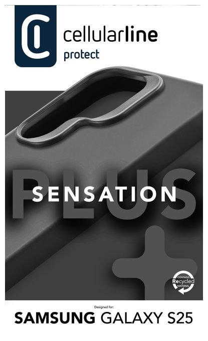 Cover für Samsung Galaxy S25  Sensation+ (Schwarz) 