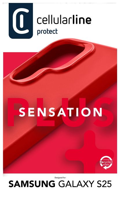 Cover für Samsung Galaxy S25  Sensation+ (Rot) 