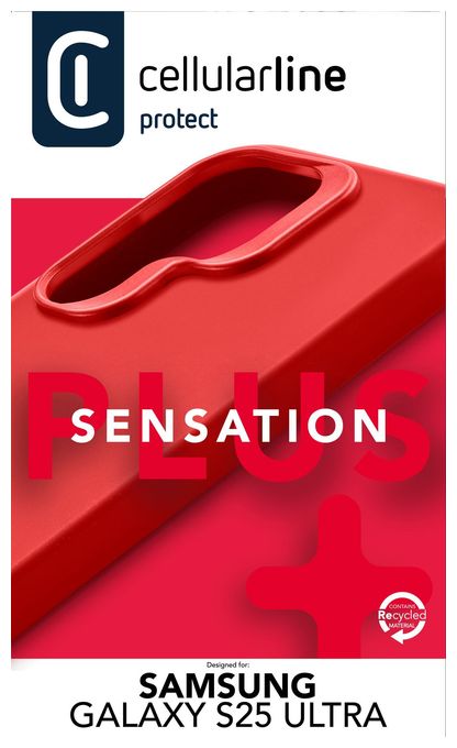 Cover für Samsung Galaxy S25 Ultra  Sensation+ (Rot) 