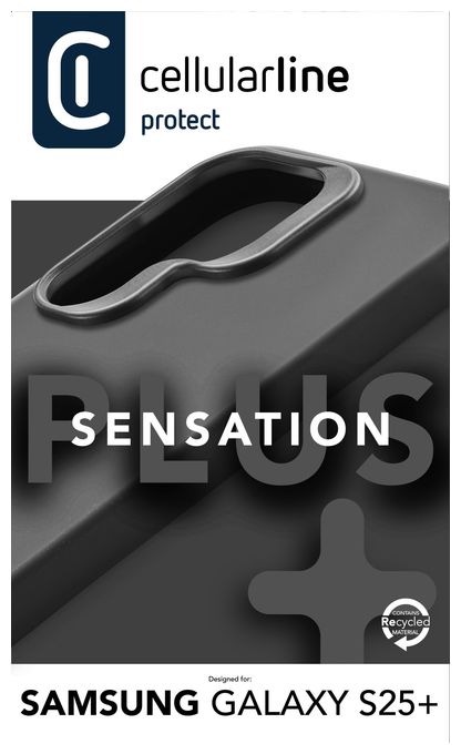 Cover für Samsung Galaxy S25+  Sensation+ (Schwarz) 