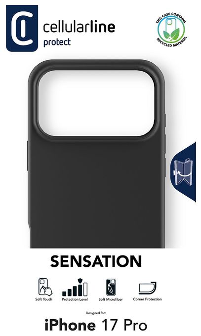 Cover für Apple iPhone 17 Pro  Sensation (Schwarz) 