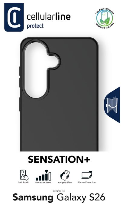 Cover für Samsung Galaxy S26  Sensation+ (Schwarz) 
