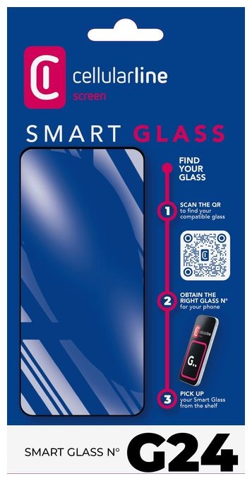 Klare Bildschirmschutzfolie gehärtetes Glas für  Universal Stoßfest, Kratzresistent Smart Glass 24 