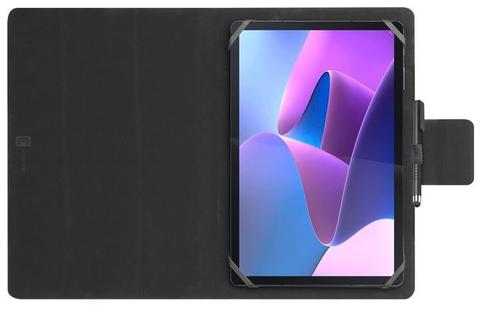 Folio aus Kunstleder für Universal Lenovo 10’’/11’’ bis 27,9 cm (11") (Schwarz) Snap Case 