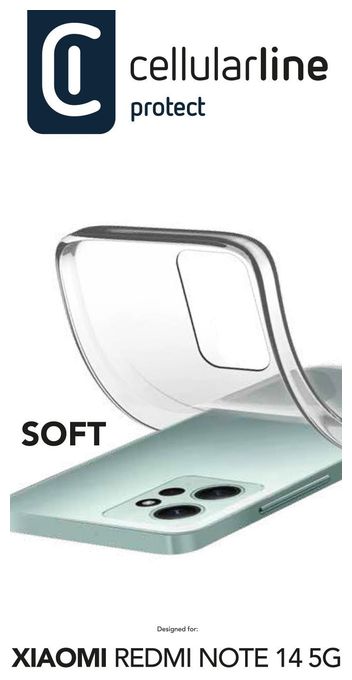 Cover für Xiaomi Redmi Note 14 5G  Soft (Transparent) 