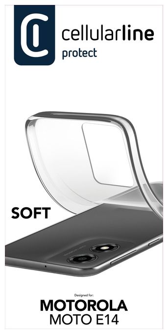Cover für Universal Moto E14  Soft (Transparent) 