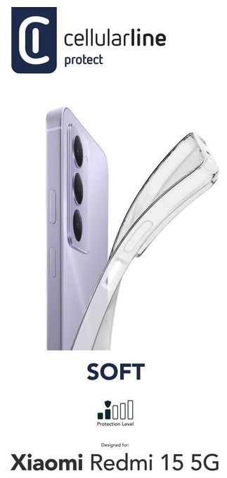 Cover für Xiaomi redmi 15 5G  Soft (Transparent) 