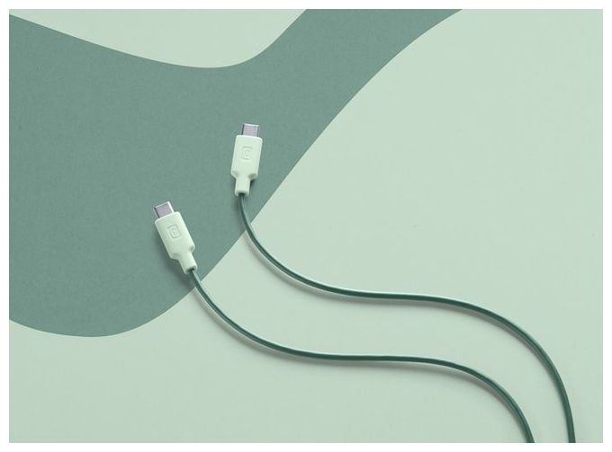 Stecker USB C auf USB C bis 60 W 1 m  Stylecolor Cable (Grün) 