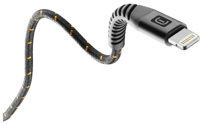 Lightning auf USB C bis 30 W 1,2 m  Tetra Force Cable (Schwarz) 