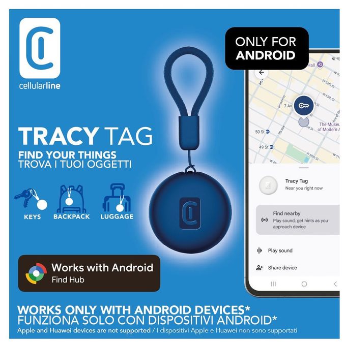  Tracy Tag (Blau) 