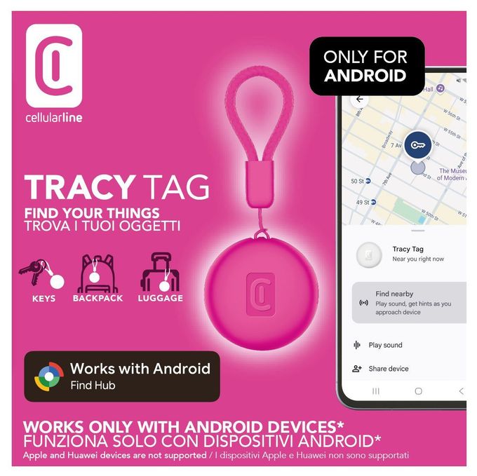  Tracy Tag (Pink) 