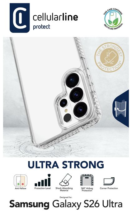Cover für Samsung Galaxy S26 Ultra  Ultra Strong (Transparent) 