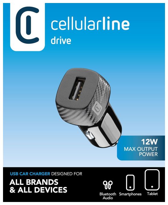 USB Car Charger 12W 