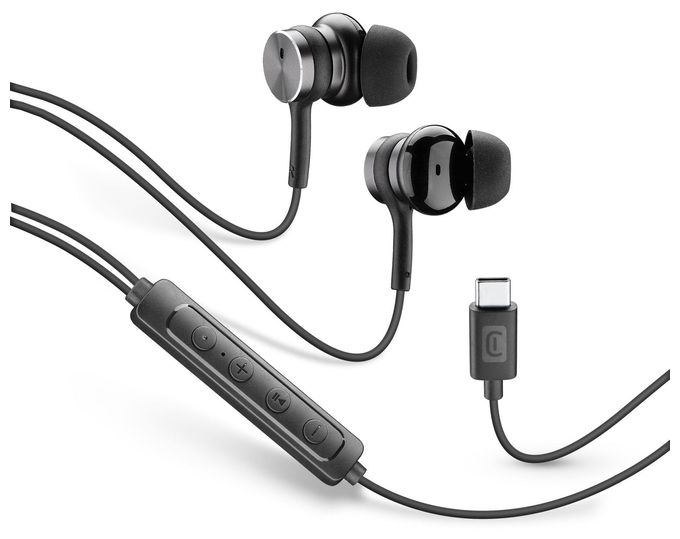 In-Ear Kopfhörer Kabelgebunden USB Typ-C  Viper (Schwarz) 