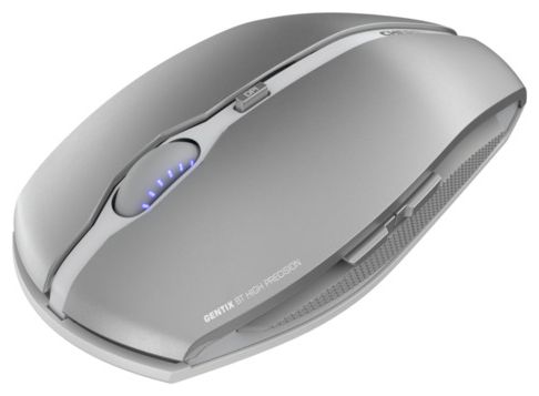 2000 DPI Gaming Maus Optisch  Gentix BT (Grau) 