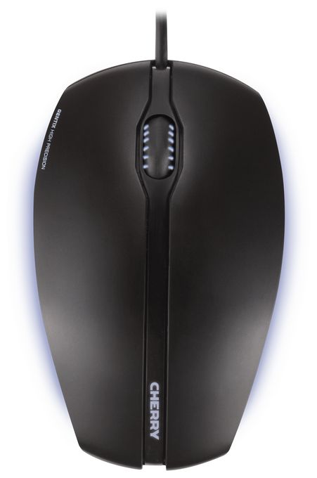 1000 DPI Büro Maus Optisch  Gentix Coeded Illuminated (Schwarz) 