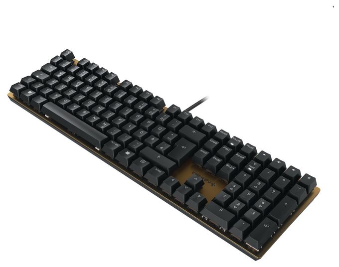 Universal Tastatur USB  KC200 MX (Schwarz, Bronze) 