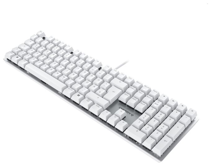 Universal Tastatur USB  KC200 MX (Silber, Weiß) 