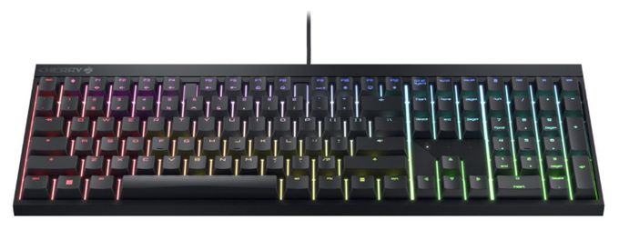 RGB-LED Gaming Tastatur USB  MX2.0S RGB (Schwarz) 
