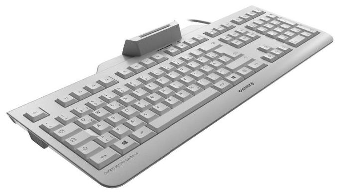 Büro Tastatur USB  Secure Board 1.0 (Grau) 