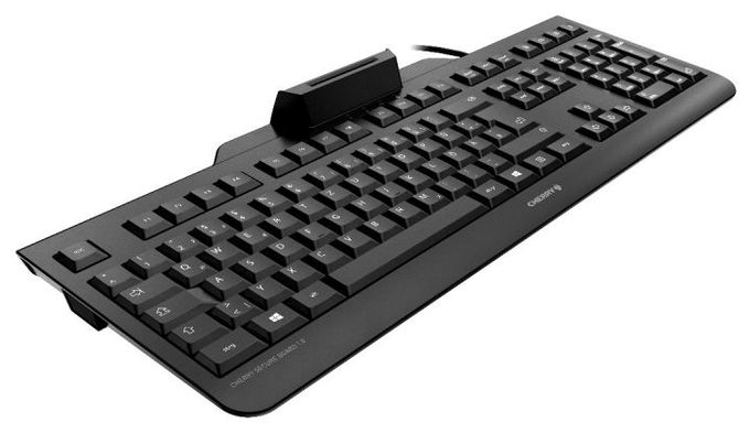 Büro Tastatur USB  Secure Board 1.0 (Schwarz) 