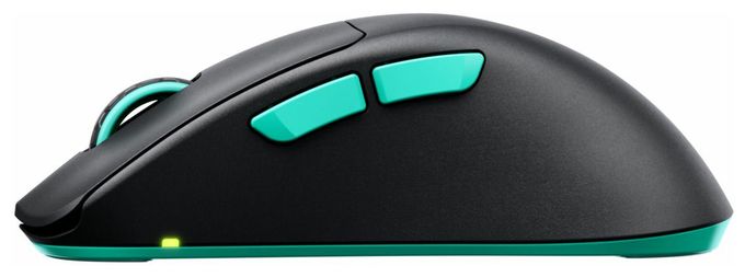 26000 DPI Gaming Maus  M64 Wireless (Schwarz, Türkis) 