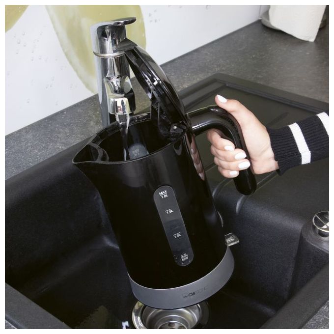 1,8 l Wasserkocher 2200 W  WK3840 (Schwarz) 
