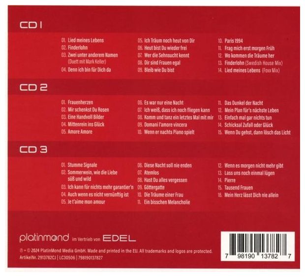 Claudia Jung - 3fach JUNG 3CD Red Edition 
