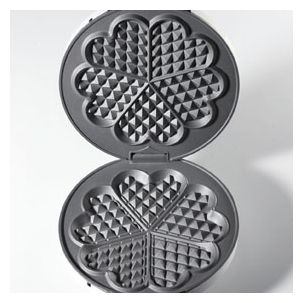 Waffeleisen Herz (Form) für 5 Waffel(n) 930 W 171 