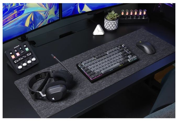 Gaming Tastatur RF kabellos + USB  K65 Plus Wireless (Schwarz) 