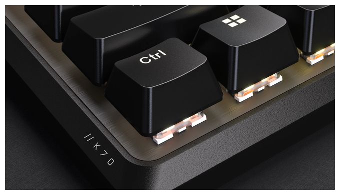 RGB-LED Gaming Tastatur USB  K70 Core TKL (Schwarz) 