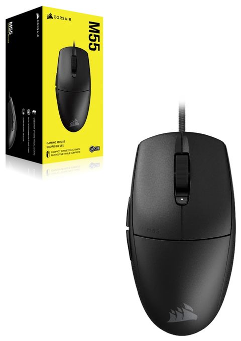 16000 DPI Gaming Maus Optisch  M55 (Schwarz) 