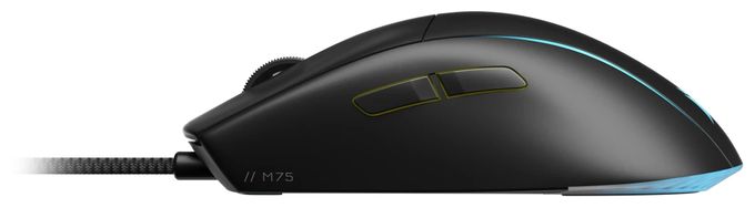 26000 DPI Gaming Maus Optisch  M75 Lightweight RGB (Schwarz) 