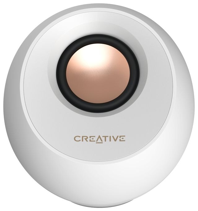 Creative Pebble Pro White 