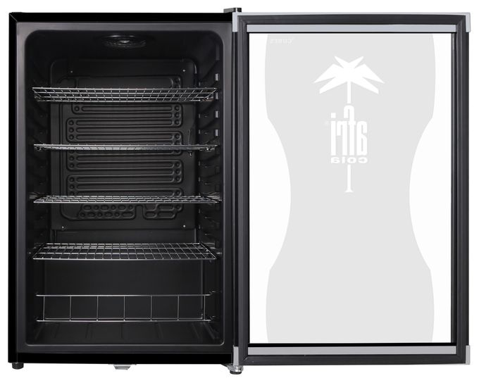 115 l Tischkühlschrank EEK: E 81 kWh Jahr  HighCube Afri Cola HC150E (Schwarz) 