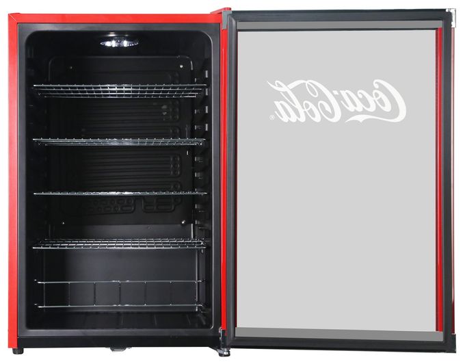 115 l Tischkühlschrank EEK: E 81 kWh Jahr  HighCube Coca Cola HC166E (Rot) 